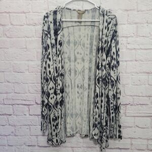 Bit & Bridle Ikat Cardigan Sweater 1X Flowy‎ Boho Cozy Indie Cowgirl Equestrian